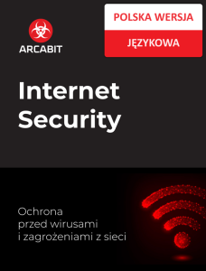 Arcabit Internet Security 3 PC 1 rok nowa licencja 