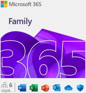 Microsoft 365 Family 6 użytkowników 1 rok