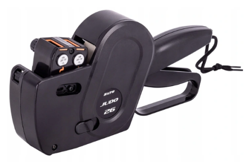 gold.pl, metkownica dwurzędowa Sato Judo Black , metkowanie , drukowanie , identyfikacja towaru.